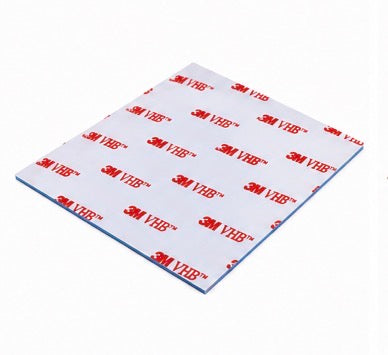 3M VHB 4910 clear double sided tape sticky pad 100mm square adhesive foam pad for metal plastic glass and automotive mounting