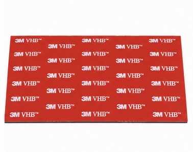 3M VHB 5952 black adhesive foam A4 sheet high strength double sided bonding tape pad for metal plastic and glass