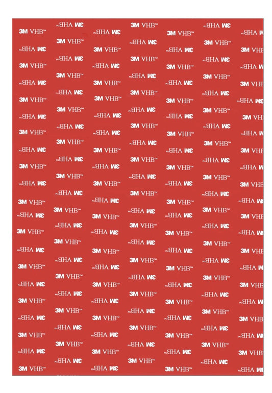 3M VHB 5952 black double sided tape